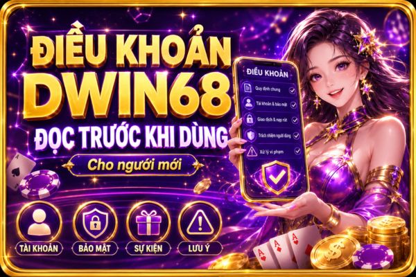 Điều Khoản Dwin68 Có Gì? Người Mới Nên Đọc Trước Khi Dùng