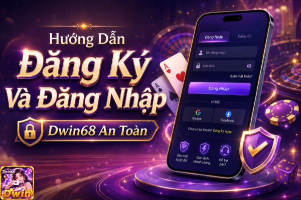 Hướng Dẫn Đăng Ký Và Đăng Nhập Dwin68 An Toàn