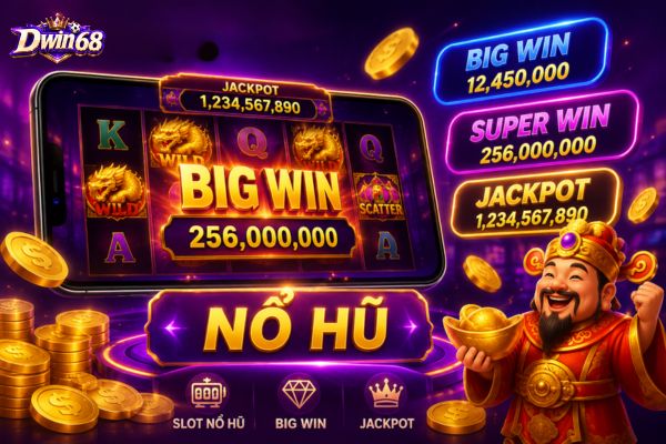 Nổ Hũ Dwin68: BigWin, SuperWin Và Jackpot Khác Gì Nhau?