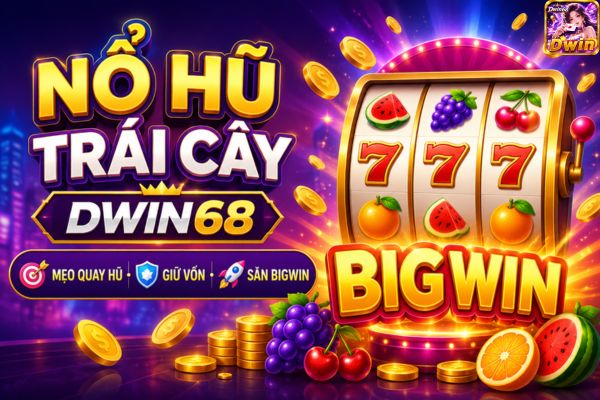 Nổ Hũ Trái Cây Dwin68: Mẹo Quay Hũ, Giữ Vốn Và Săn BigWin