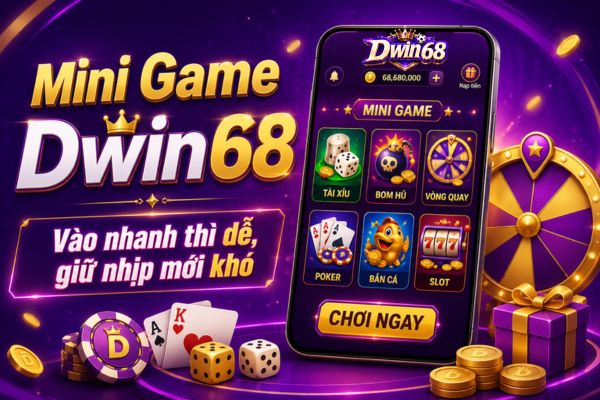Mini Game Dwin68: Vào Nhanh Thì Dễ, Giữ Nhịp Mới Khó