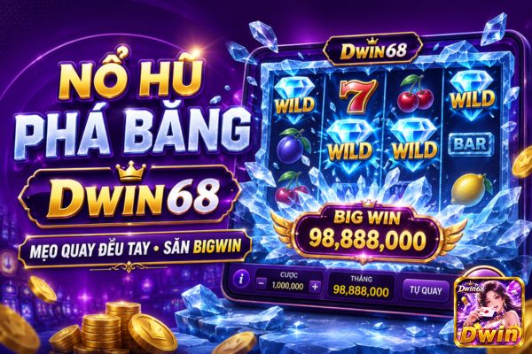 Nổ Hũ Phá Băng Dwin68: Mẹo Quay Đều Tay Và Săn BigWin