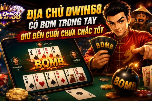 Game Địa Chủ tại Dwin68: Có bom trong tay vì sao chưa chắc nên giữ đến cuối?