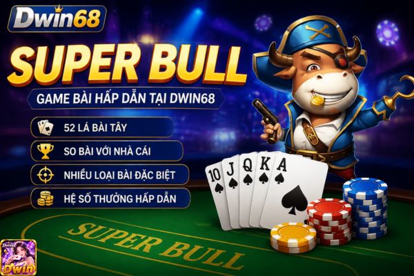 Super Bull Dwin68 Là Gì? Luật Chơi, Cách Tính Điểm Và Thứ Tự Bài Chi Tiết