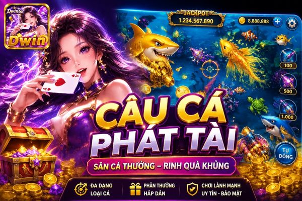 Câu Cá Phát Tài Dwin68: Cách Chọn Cần Câu, Đạn Và Săn Cá Hiệu Quả