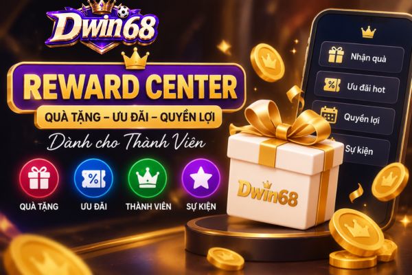 Dwin68 Reward Center Là Gì? Cách Theo Dõi Quà Tặng Và Ưu Đãi Thành Viên