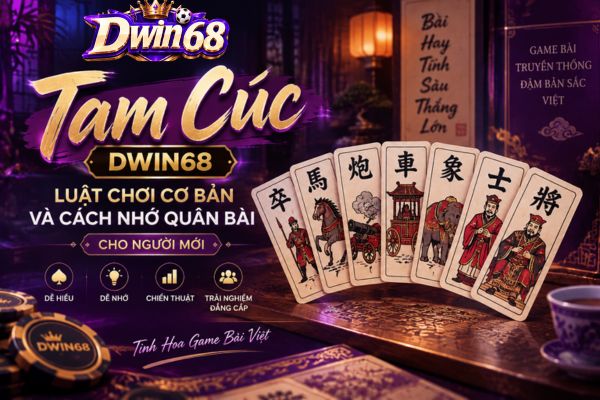 Tam Cúc Dwin68: Luật Chơi Cơ Bản Và Cách Nhớ Quân Bài Cho Người Mới